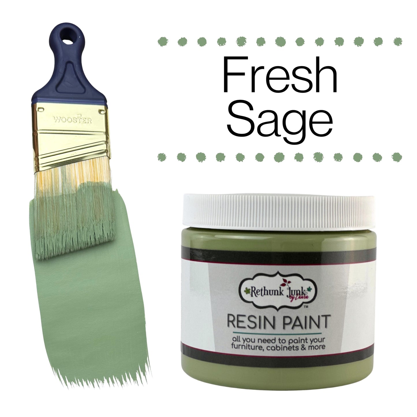 Fresh Sage Furniture and Cabinet Paint