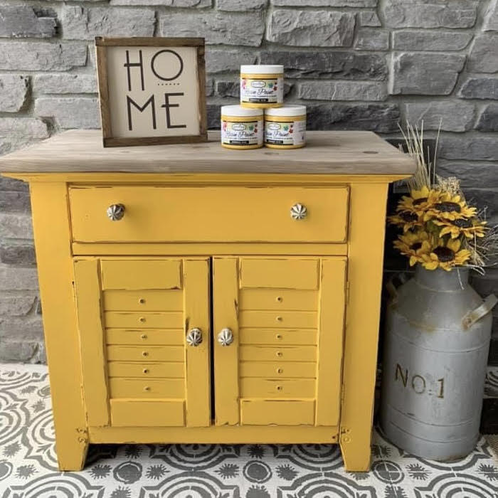 Marigold Furniture and Cabinet Paint