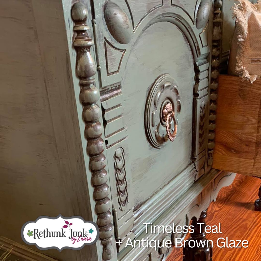 Rethunk Junk by Laura Furniture & Antiquing Glaze for DIY Projects