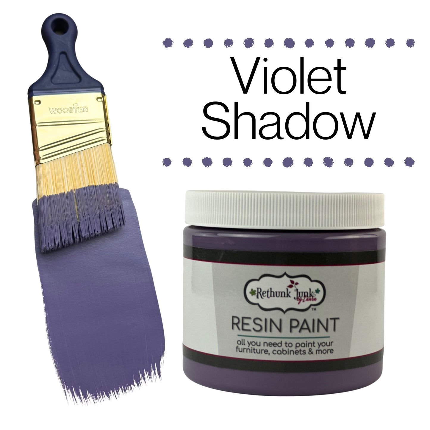 Violet Shadow Furniture and Cabinet Paint