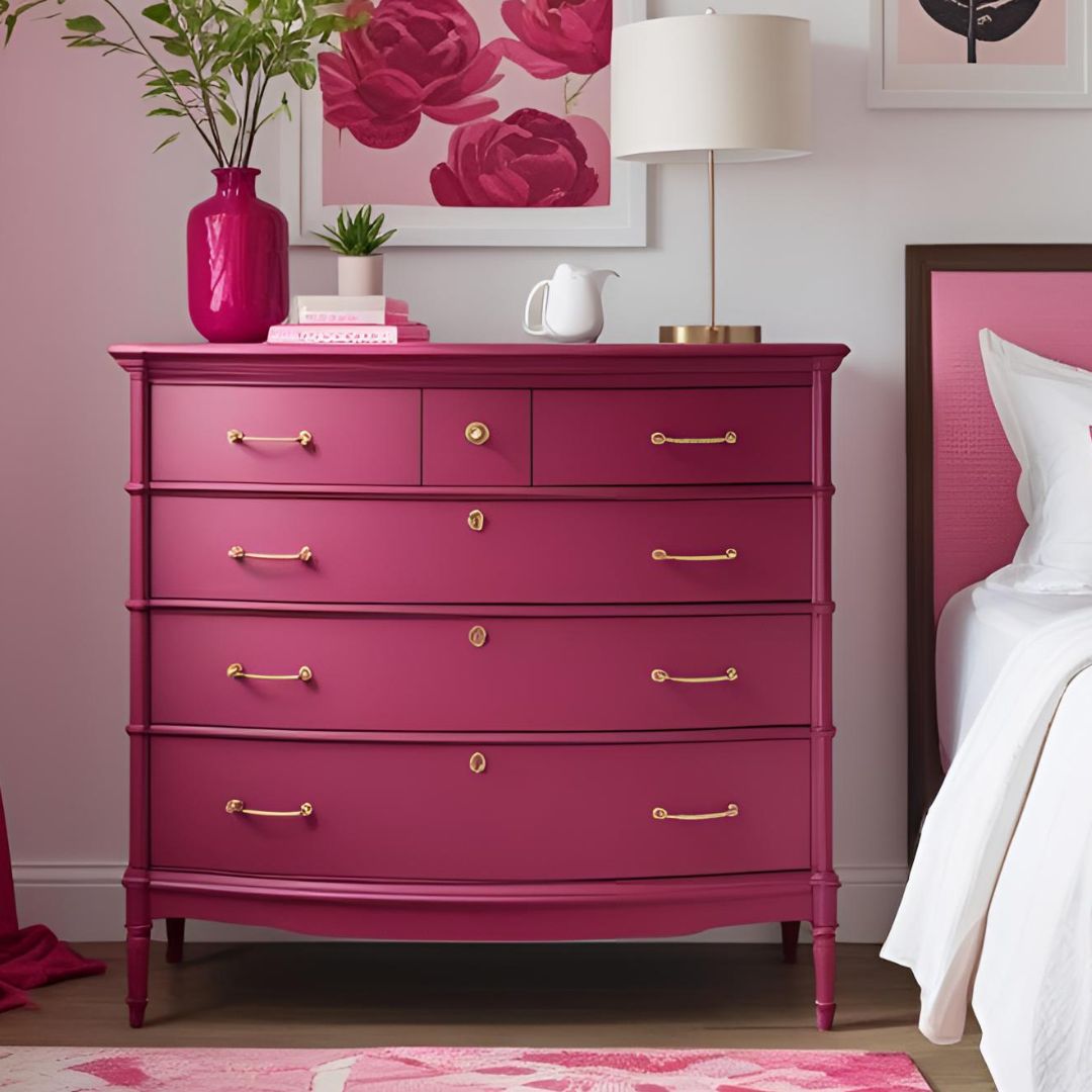 Wild Berry Furniture and Cabinet Paint
