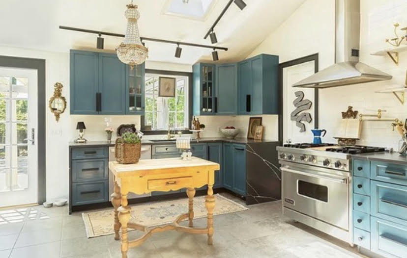 Denim Blue Furniture and Cabinet Paint