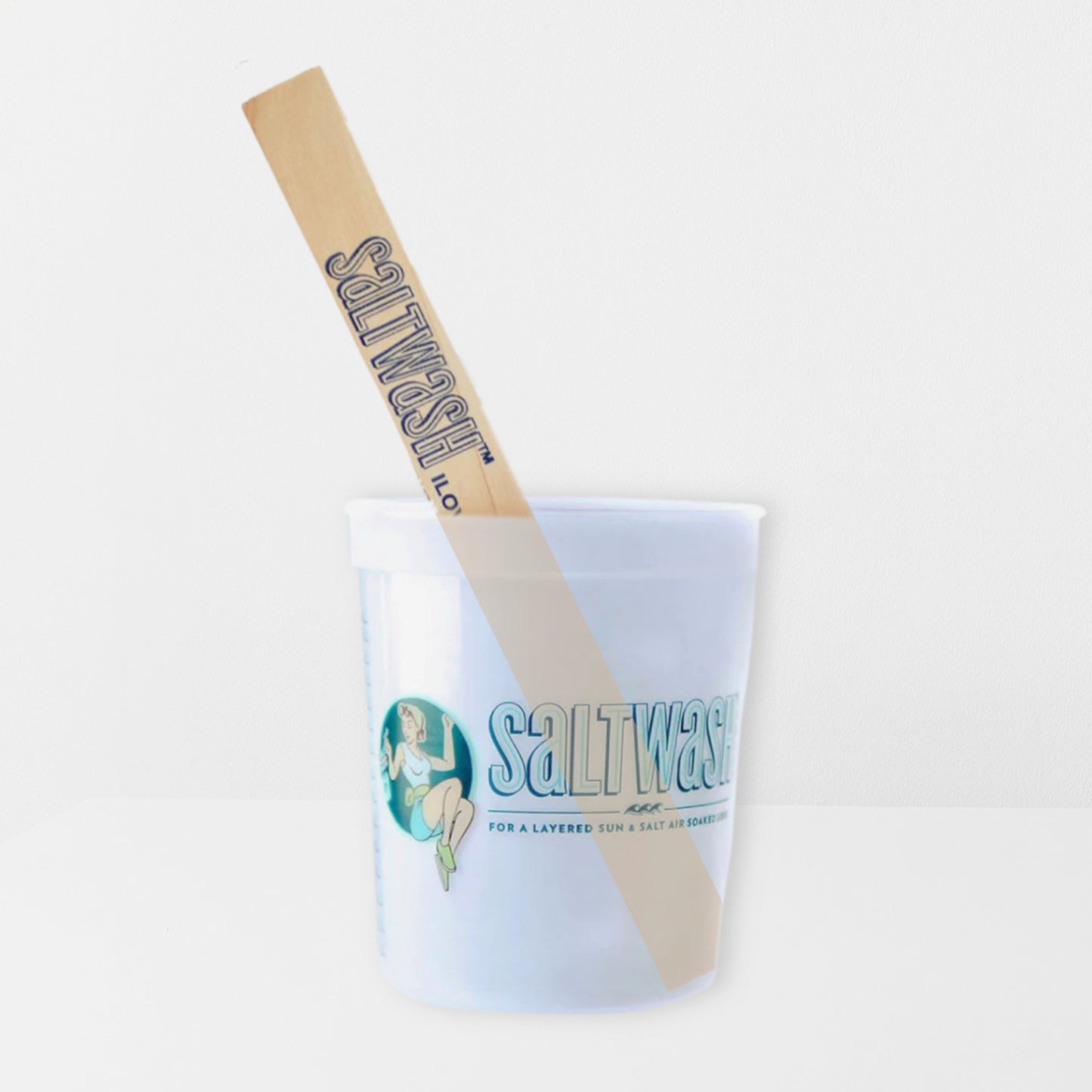 Saltwash 32oz Mixing Cup with Stir Stick