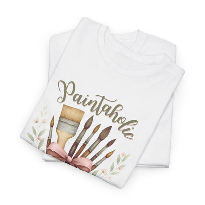 Paintaholic Paint Brush Bouquet Cotton T-Shirt