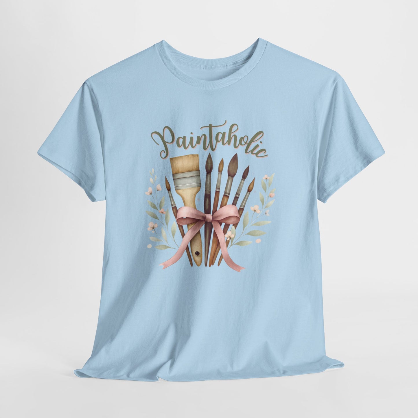 Paintaholic Paint Brush Bouquet Cotton T-Shirt