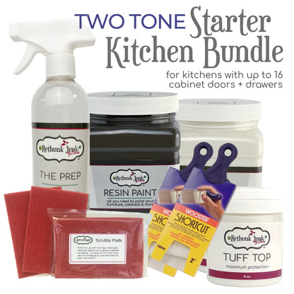 Two-Tone Starter Kitchen Bundle (Up to 16 Doors + Drawers)