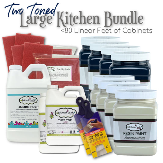Large Two-Toned Kitchen Bundle