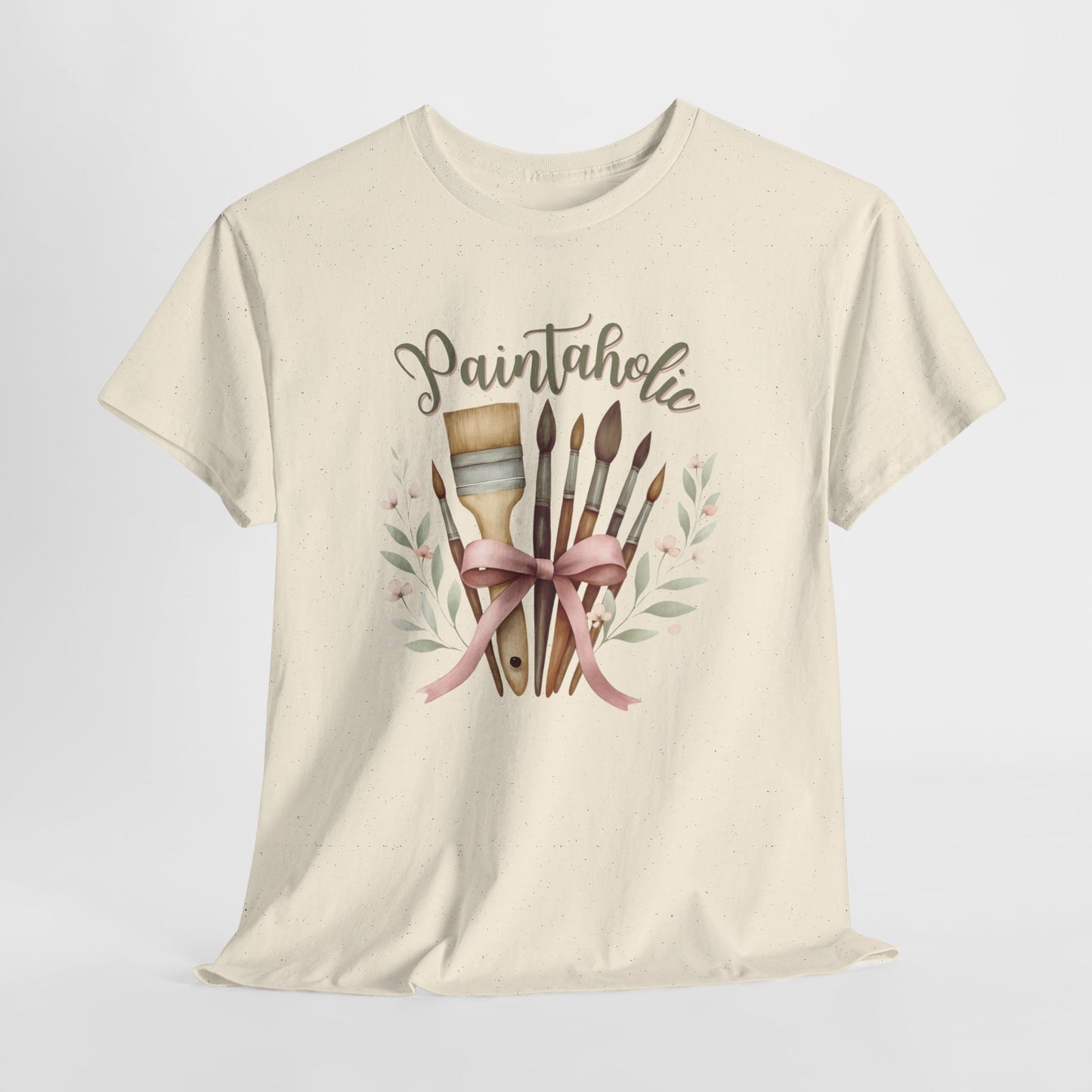 Paintaholic Paint Brush Bouquet Cotton T-Shirt