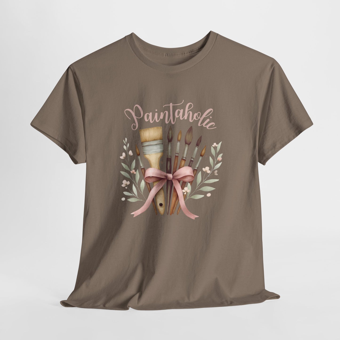 Paintaholic Paint Brush Bouquet Cotton T-Shirt