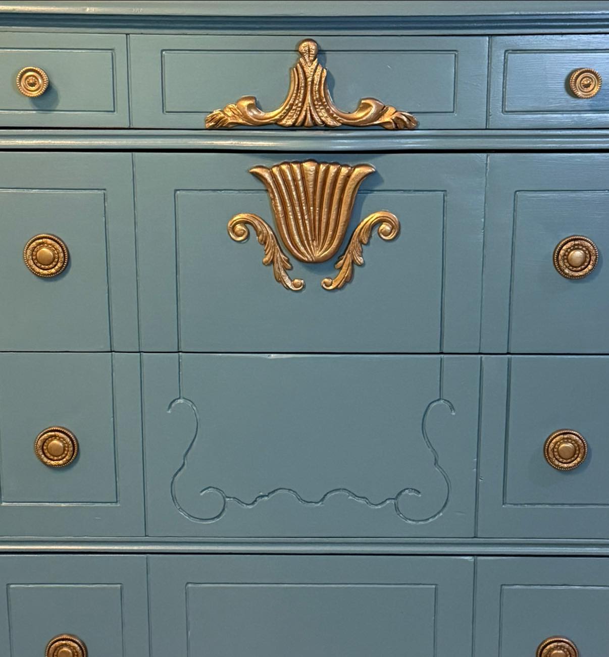 Estate Blue Furniture and Cabinet Paint