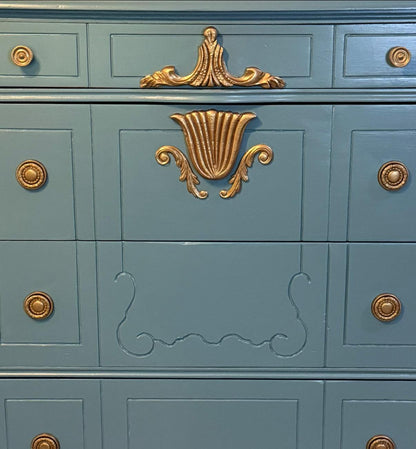 Estate Blue Furniture and Cabinet Paint