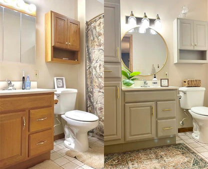 Bathroom Vanity Makeover Kit | All-in-One Cabinet Paint Bundle for Bathrooms