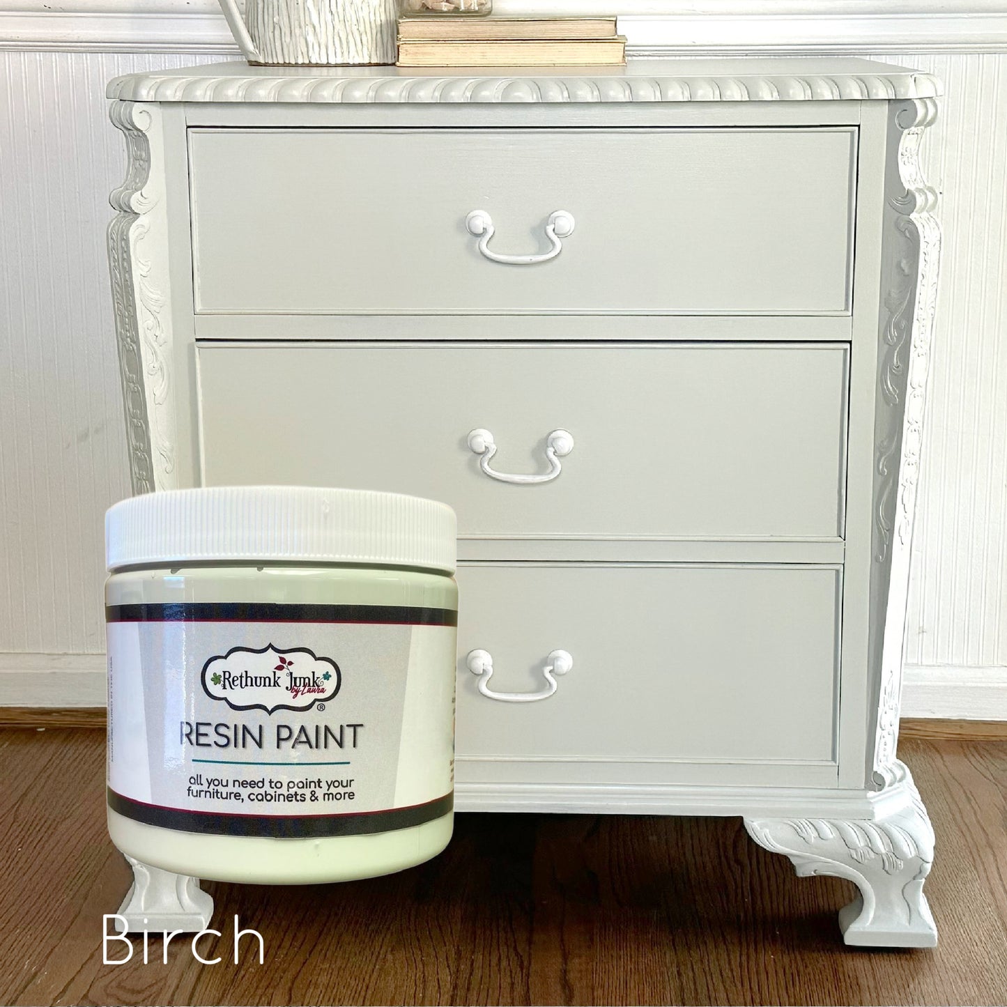 Rethunk Junk All-In-One Resin Paint for Furniture and Cabinets
