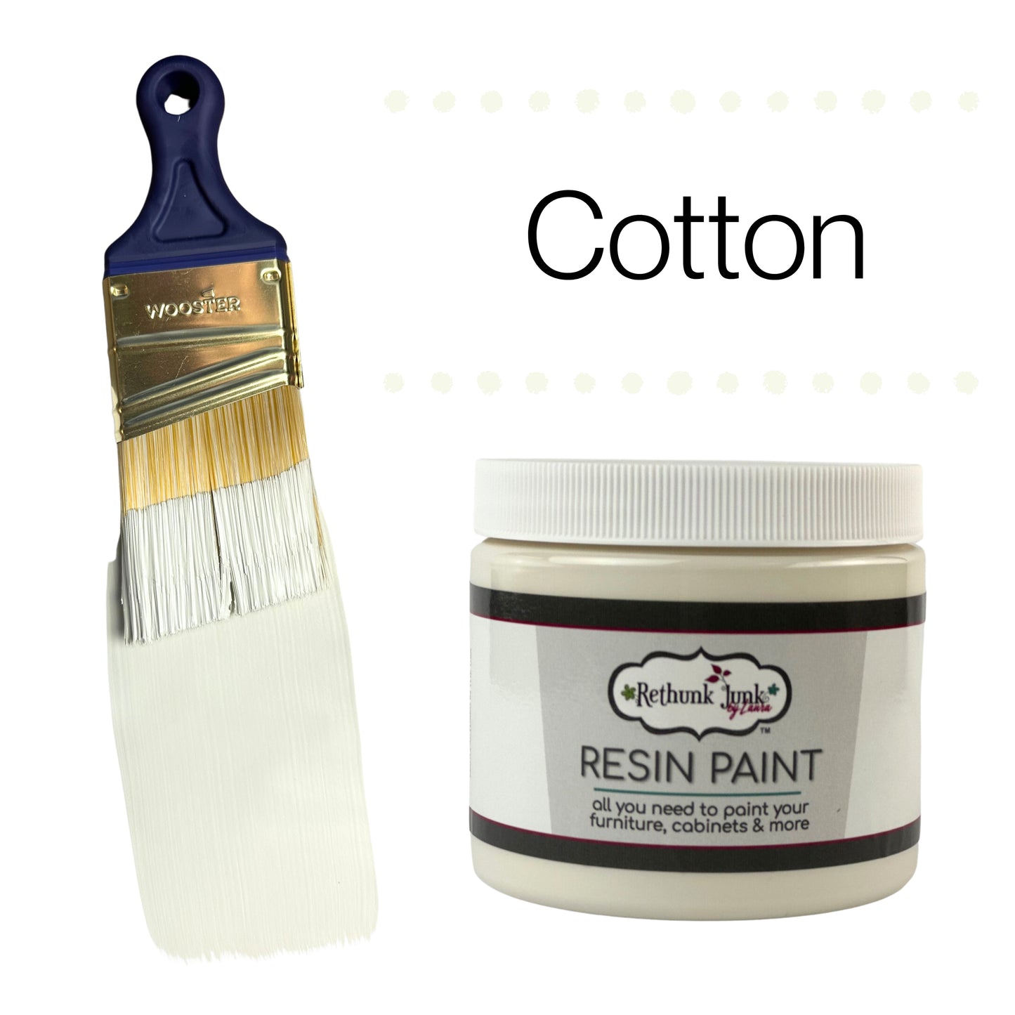 Cotton Furniture and Cabinet Paint