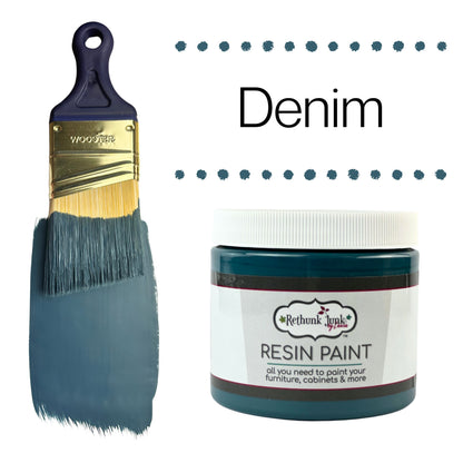 Denim Blue Furniture and Cabinet Paint