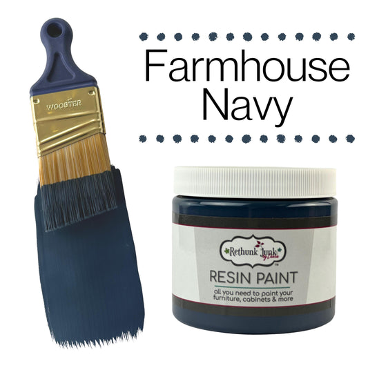 Farmhouse Navy Furniture and Cabinet Paint