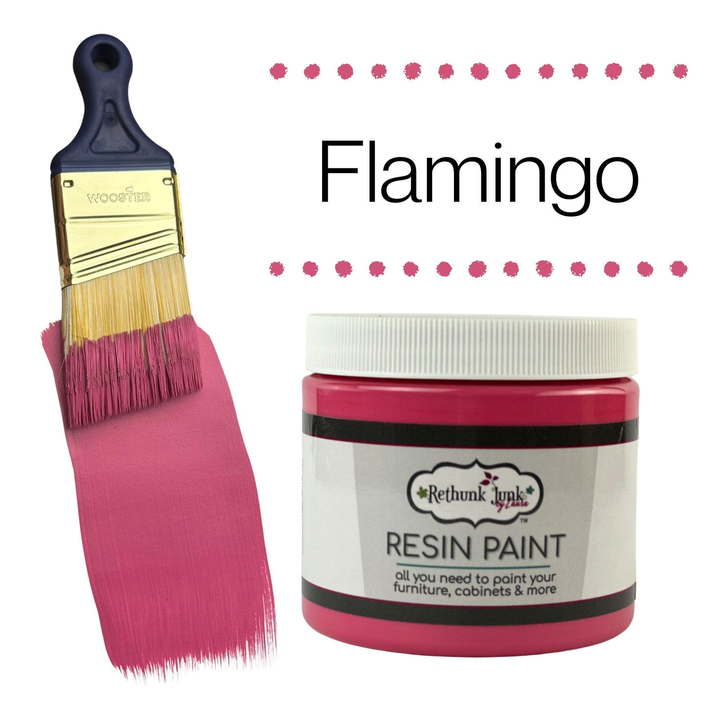 Flamingo Furniture and Cabinet Paint