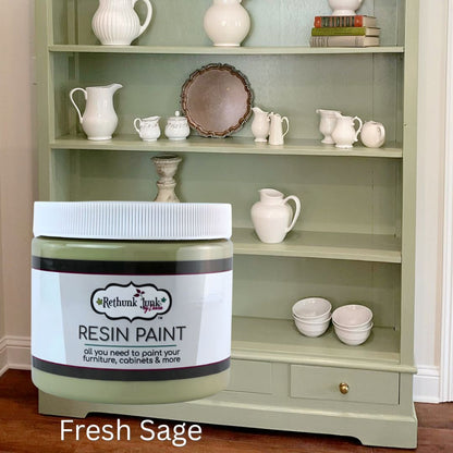 Fresh Sage All-In-One Resin Furniture & Cabinet Paint