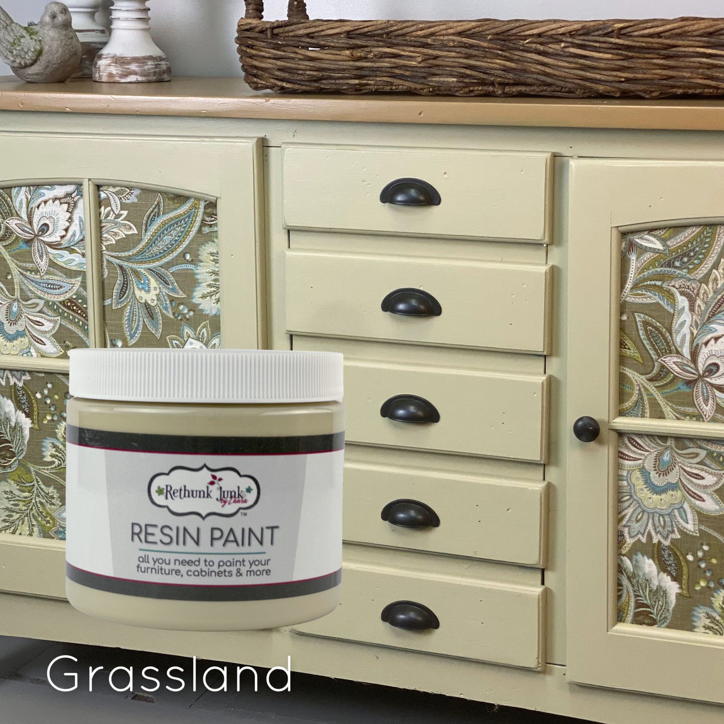 Rethunk Junk All-In-One Resin Paint for Furniture and Cabinets