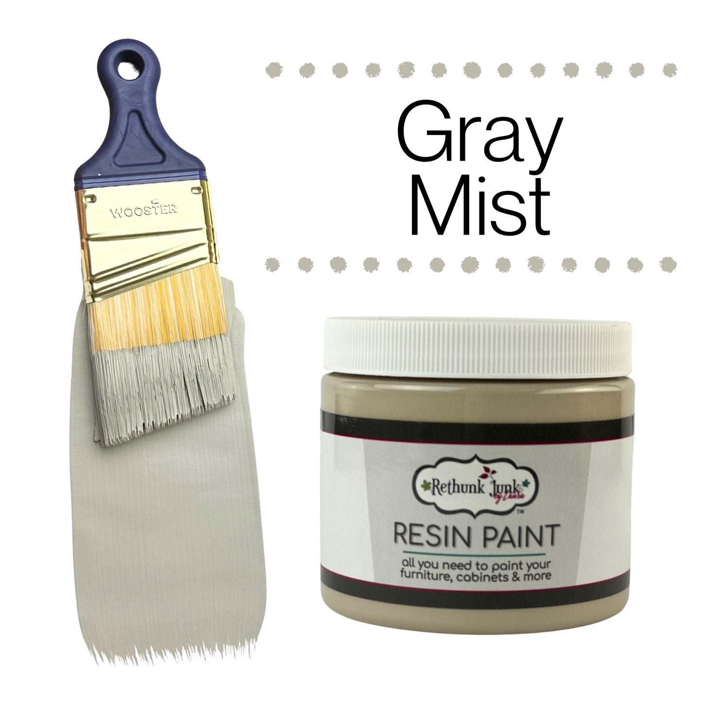Gray Mist Furniture and Cabinet Paint
