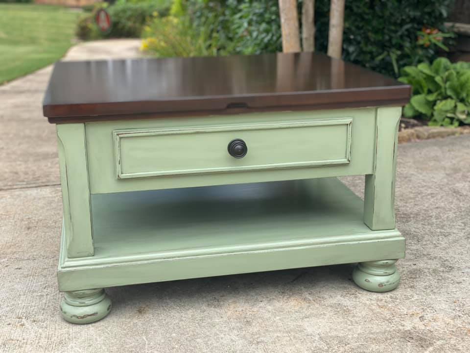 Fresh Sage Furniture and Cabinet Paint