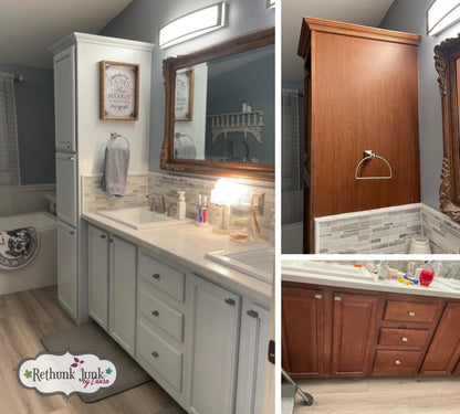 Bathroom Vanity Makeover Kit | All-in-One Cabinet Paint Bundle for Bathrooms