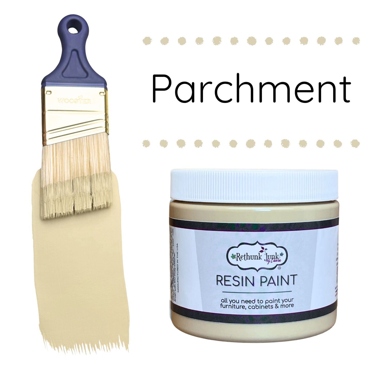 Parchment Furniture and Cabinet Paint
