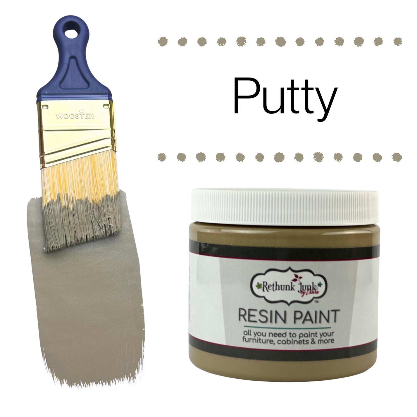 Rethunk Junk by Laura Resin Paint Putty Rethunk Junk Paint Co