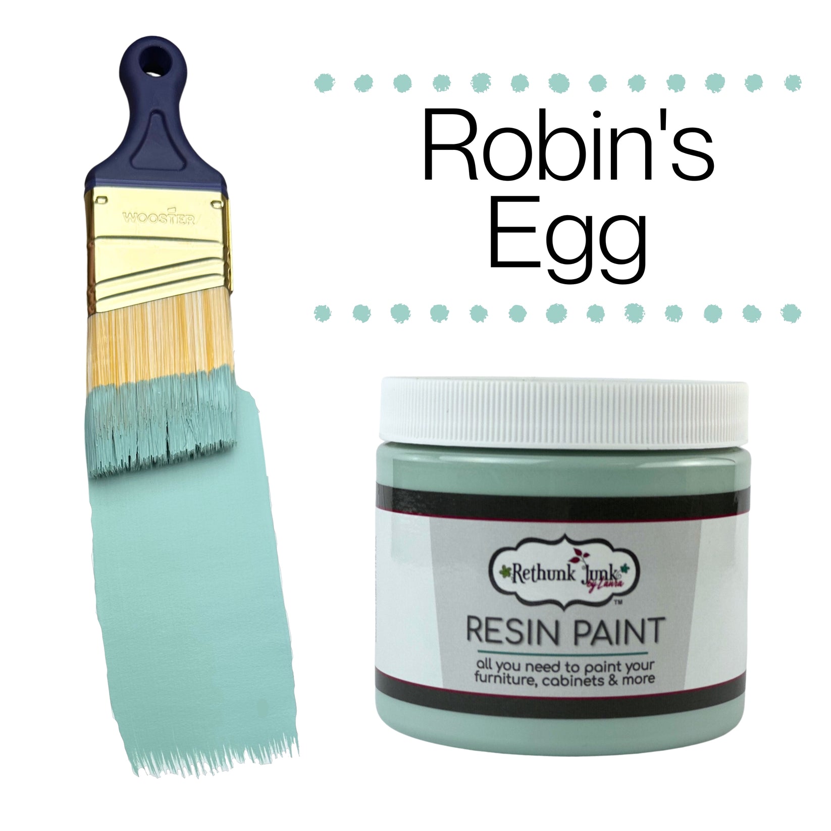 Robin's Egg Resin Furniture & Cabinet Paint | Rethunk Junk – Rethunk ...