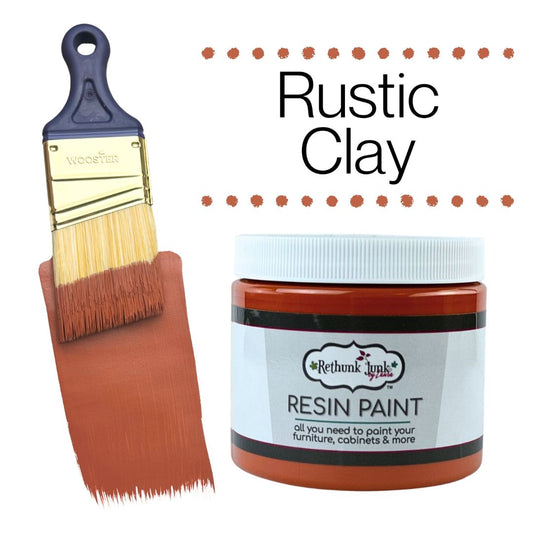 Rustic Clay All-In-One Resin Furniture & Cabinet Paint