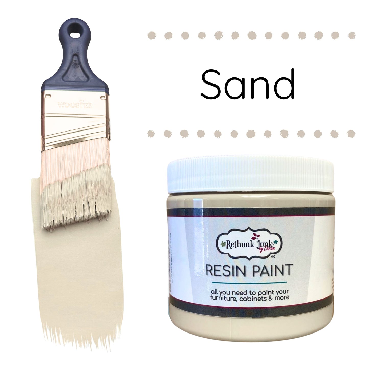 Sand All-In-One Resin Furniture & Cabinet Paint