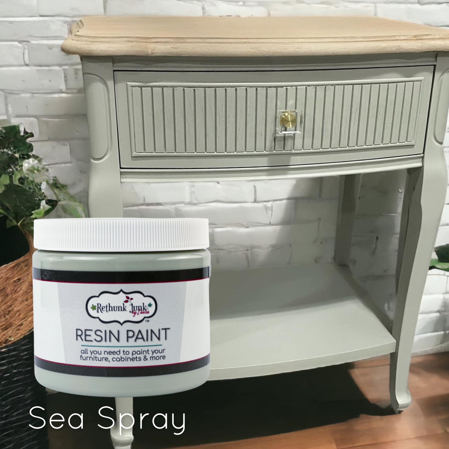 Rethunk Junk All-In-One Resin Paint for Furniture and Cabinets