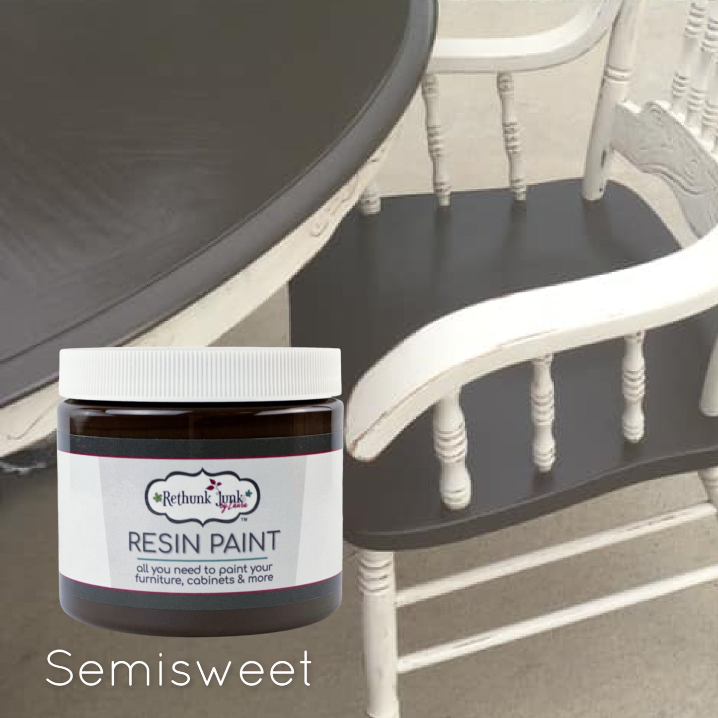 Rethunk Junk All-In-One Resin Paint for Furniture and Cabinets