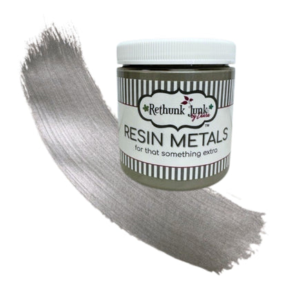 Resin Metals Silver – Rethunk Junk Paint Co