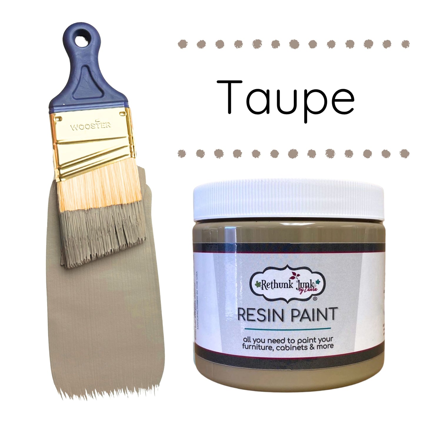 Taupe Furniture and Cabinet Paint