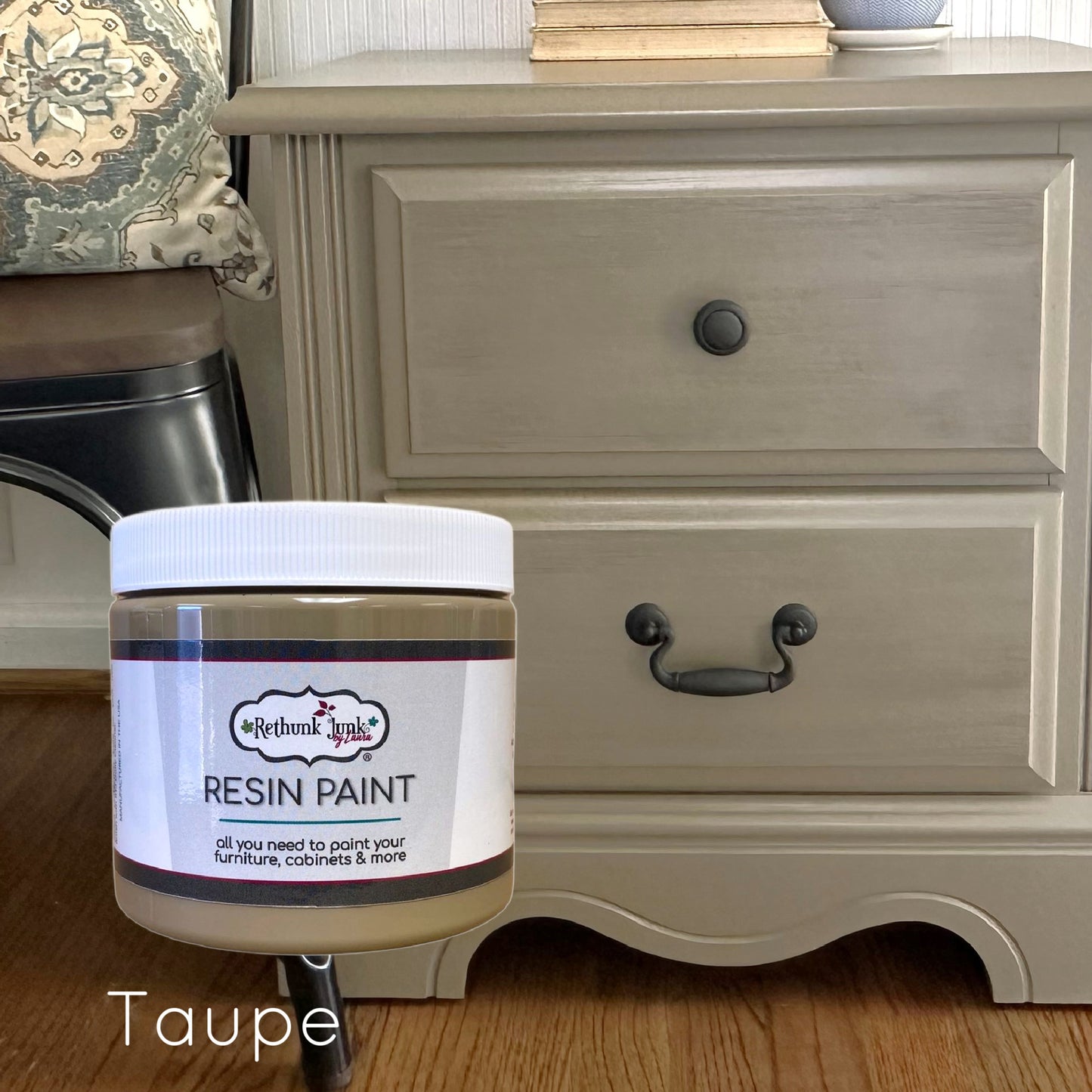 Rethunk Junk All-In-One Resin Paint for Furniture and Cabinets