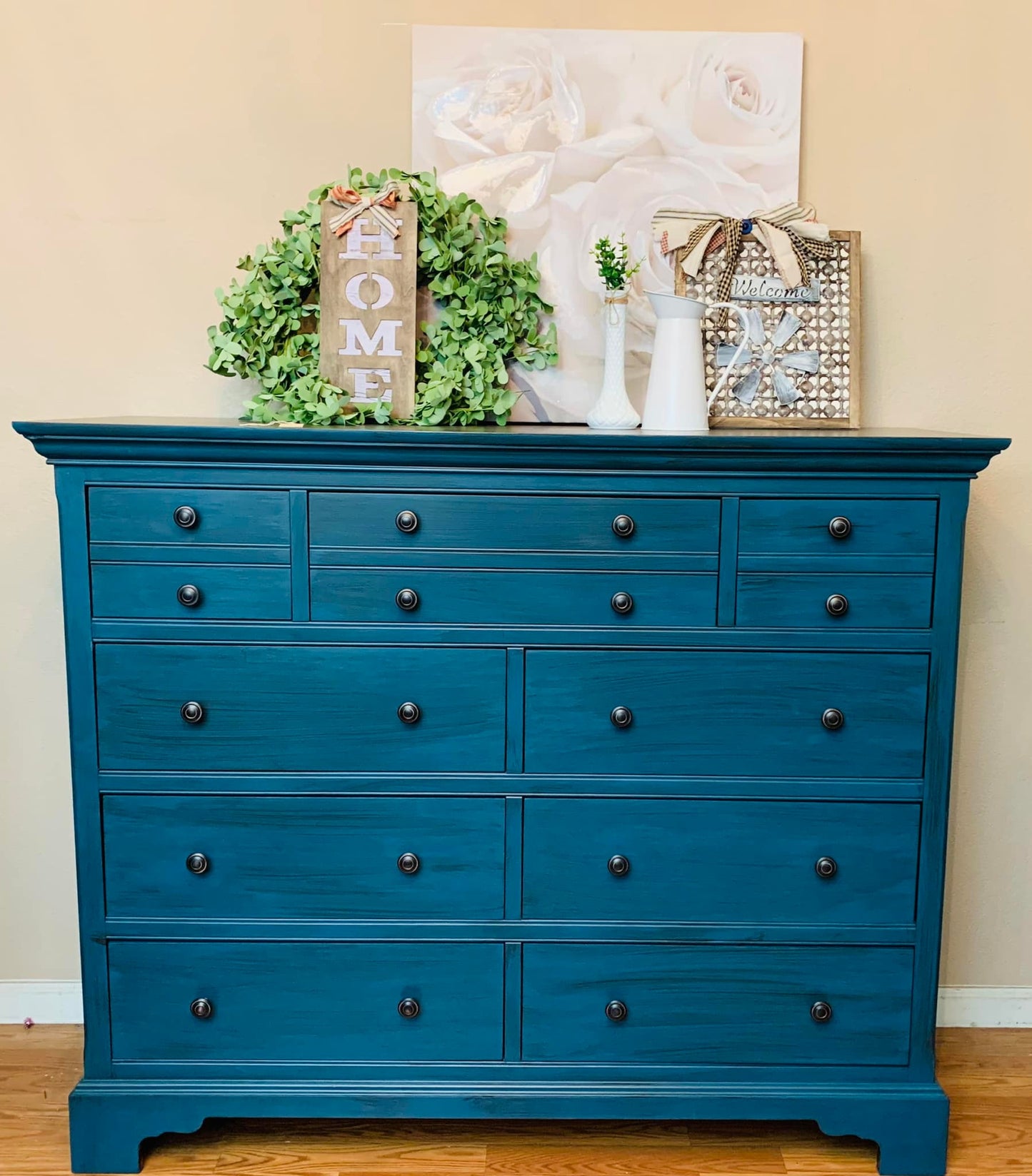 Denim Blue Furniture and Cabinet Paint