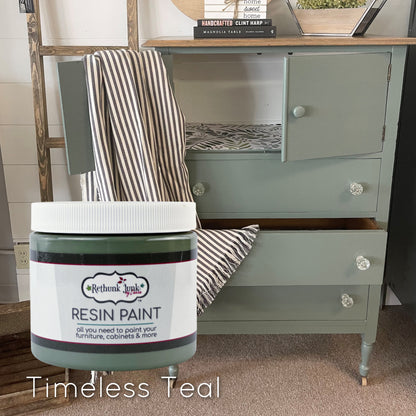 Rethunk Junk All-In-One Resin Paint for Furniture and Cabinets