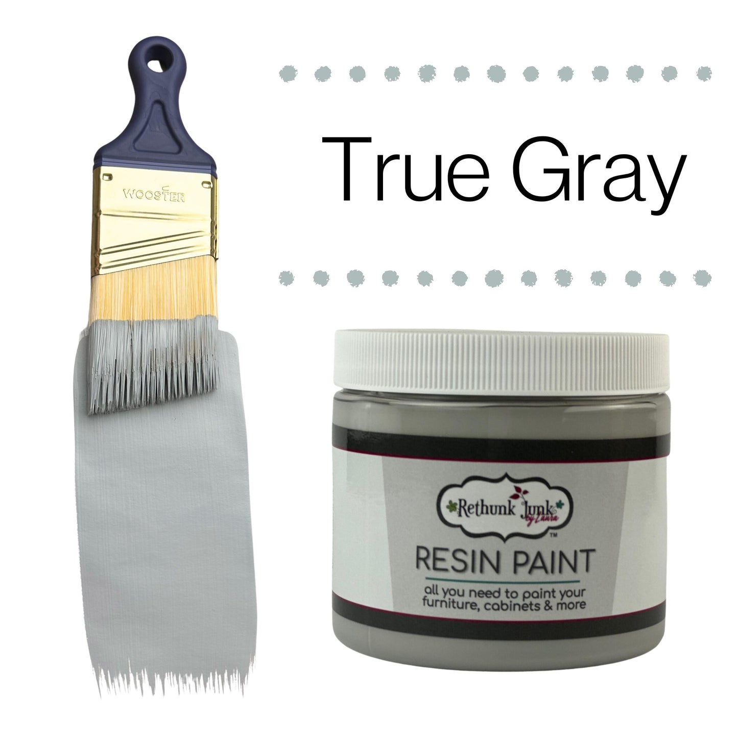 True Gray Furniture and Cabinet Paint