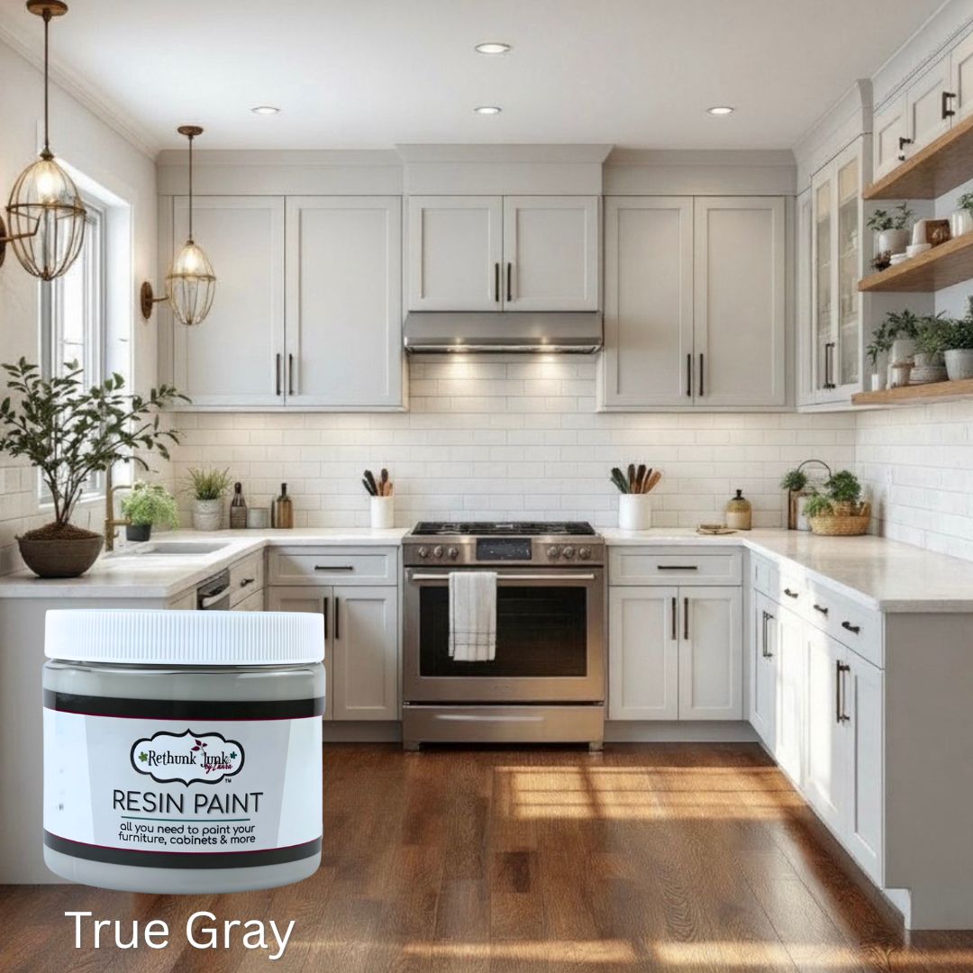 True Gray All-In-One Resin Furniture & Cabinet Paint