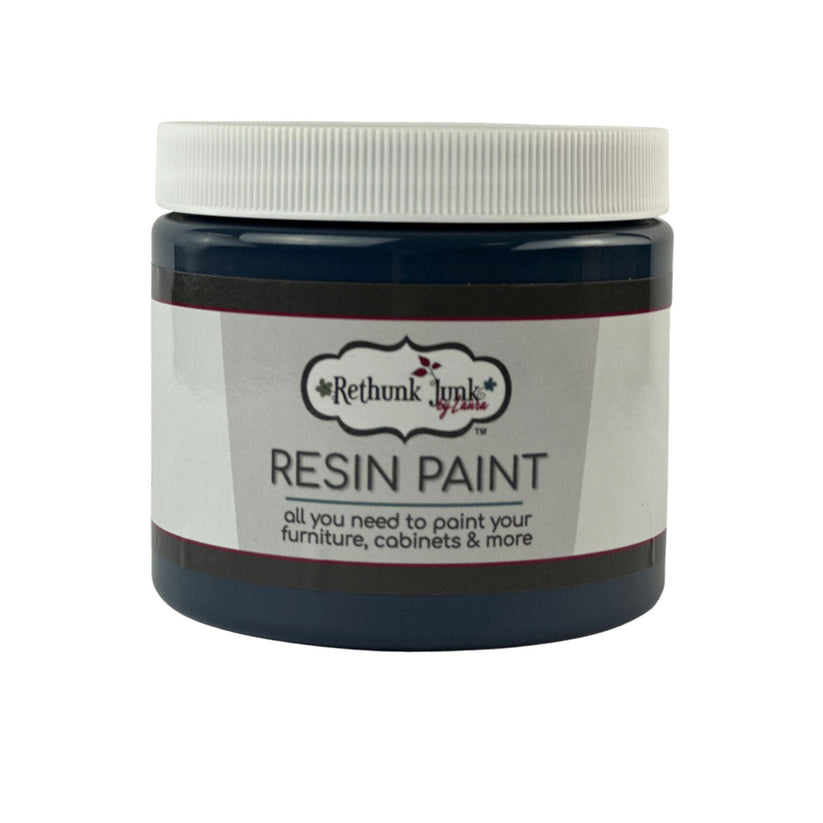 Rethunk Junk by Laura Resin Paint Farmhouse Navy Rethunk Junk Paint Co